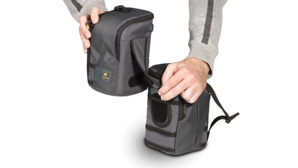 Kata Shoulder bag for stills camera and a video camcorder in a single bag that can be split in two