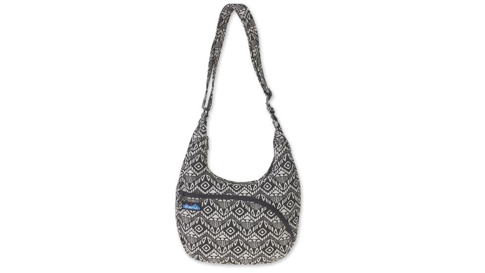 KAVU Sydney Satchel Handbags, Black Batik, 943-867-