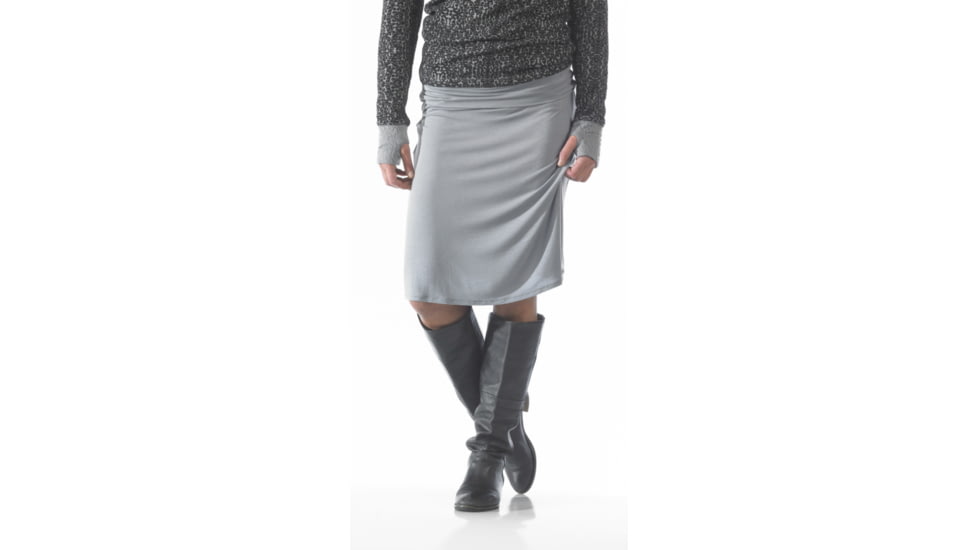 Kavu Tencel of Troy Skirt - Women's-Gray-X-Small