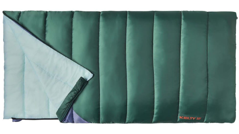 Kelty Catena 30 Sleeping Bag, Posey Green/Grisaille, Right Zip, Regular, 35429421RR