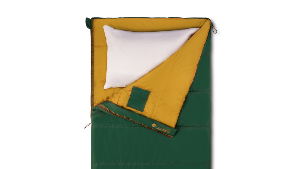 Kelty Solstice 20 Deg Sleeping Bag, Black Forest/Dill/Woodthrush, 35432526BKF