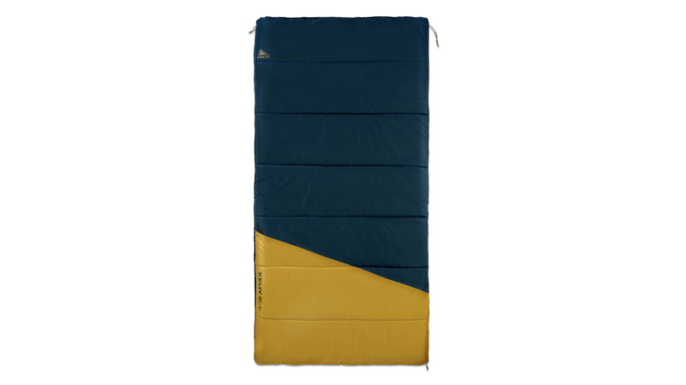 Kelty Solstice 20 Deg Sleeping Bag, Midnight Navy/Woodthrush/Gingerbread, 35432426MNV