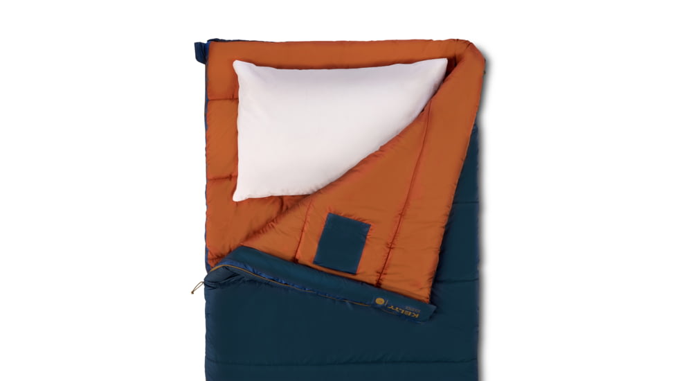 Kelty Solstice 20 Deg Sleeping Bag, Midnight Navy/Woodthrush/Gingerbread, 35432426MNV