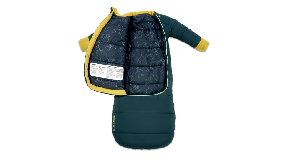 Kelty Space Cadet 30 Sleeping Bag, Infant, Mediterranean/Constellation Print, 8-24M, 35433226MED
