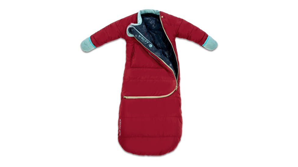 Kelty Space Cadet 40 Sleeping Bag, Infant, Tibetan Red/Constellation Print, 8-24M, 35433426TBR
