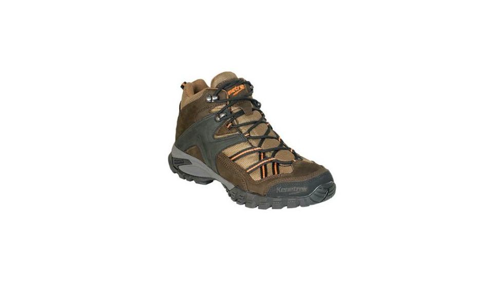 Kenetrek Bridger Ridge Hiking Shoes - Men's, Coffee, Over-Ankle Height, 11.0 Medium, High Lightweight KE-74-H 11.0MED