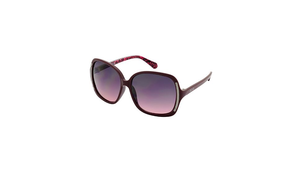 Kenneth Cole KC2723 Sunglasses - Bordeaux Frame Color, Gradient Smoke Lens Color