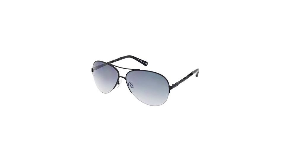 Kenneth Cole KC7062 Sunglasses - Matte Black Frame Color, Smoke Mirror Lens Color