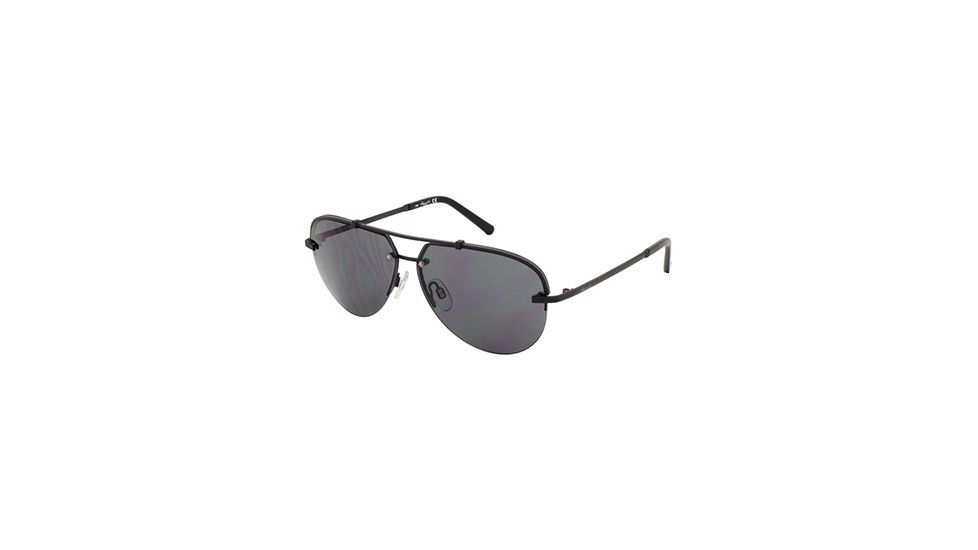 Kenneth Cole KC7120 Sunglasses - Matte Black Frame Color, Smoke Lens Color