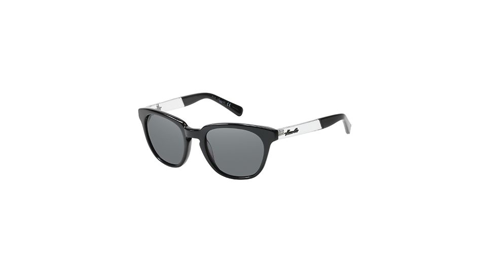 Kenneth Cole KC7143 Sunglasses - Shiny Black Frame Color, Smoke Lens Color