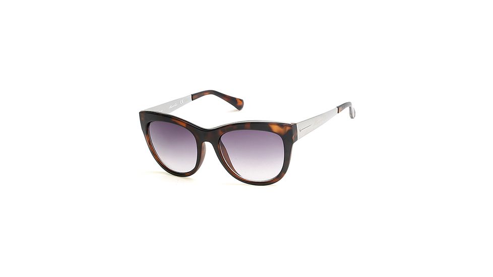 Kenneth Cole KC7195 Sunglasses - Dark Havana Frame Color, Gradient Smoke Lens Color