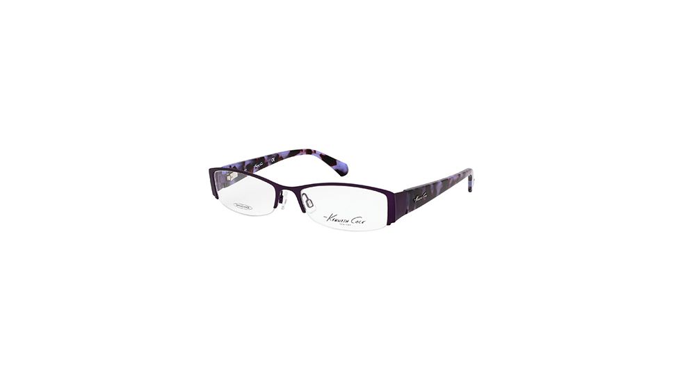 Kenneth Cole New York KC0203 Eyeglass Frames - Matte Violet Frame Color