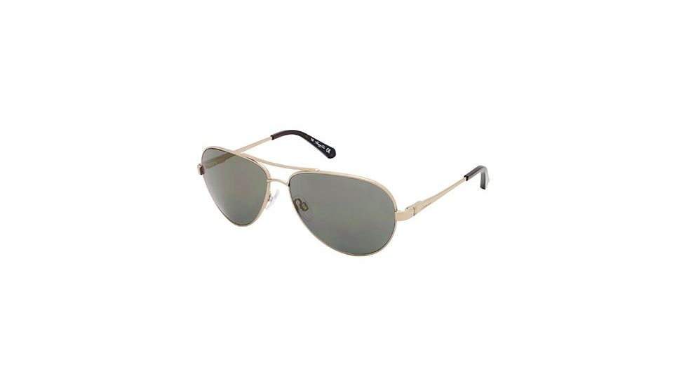 Kenneth Cole New York KC7029 Sunglasses - Gold Frame Color, Brown Mirror Lens Color