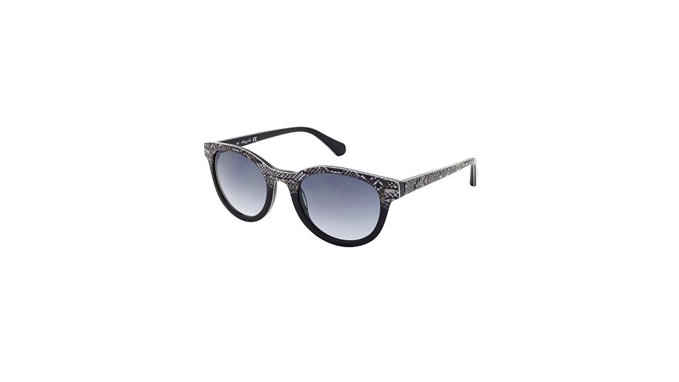 Kenneth Cole New York KC7056 Sunglasses - Black Frame Color, Gradient Smoke Lens Color