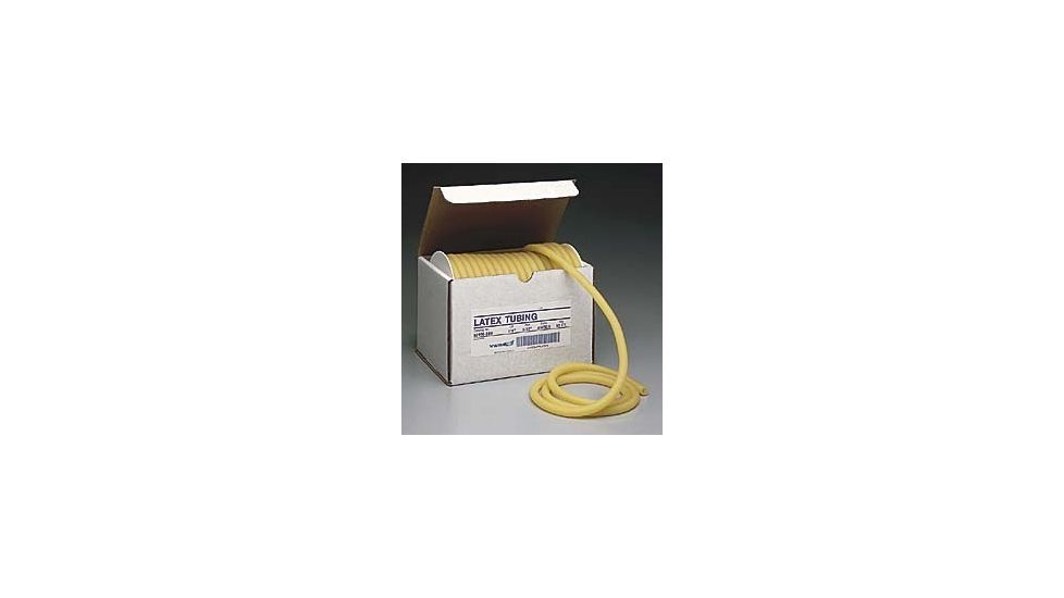 Kent Elastomer Amber Latex Rubber Tubing 812 50' Coil Length