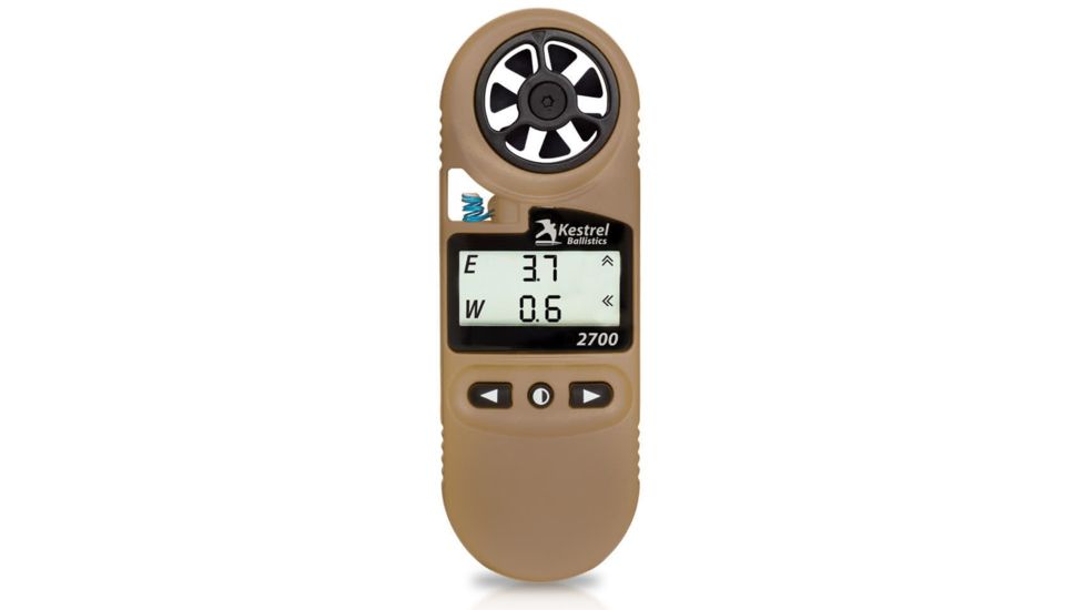 Kestrel 2700 Ballistics Weather Meter with LiNK, Tan, 0827LTAN
