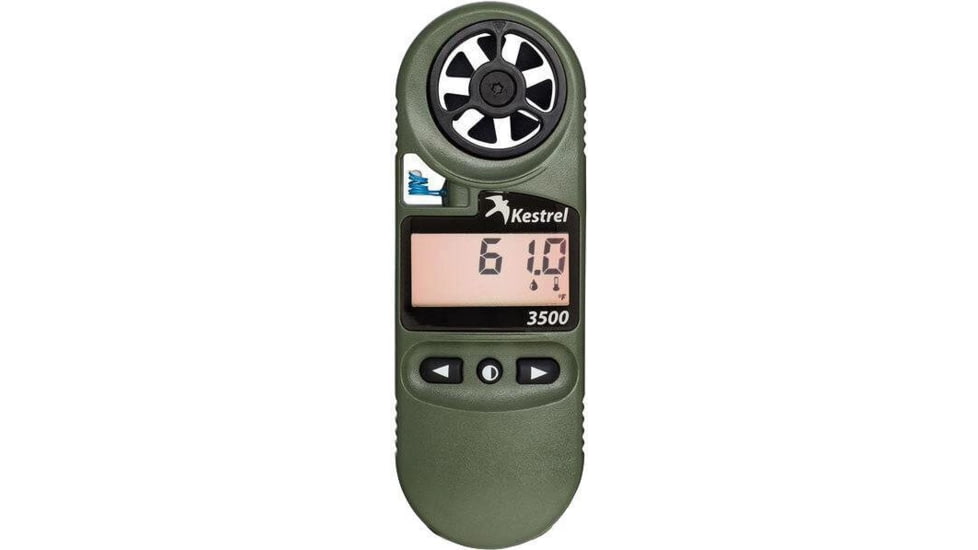 Kestrel 3500NV Weather Meter With Night Vision, Olive Drab, 0835NV