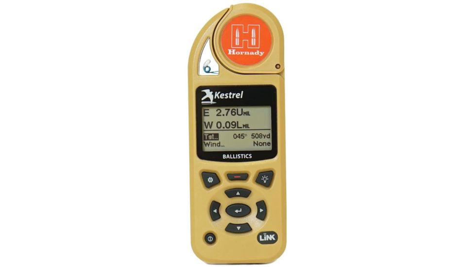 Kestrel 5700 Ballistics Weather Meter with Hornady 4DOF LiNK, Sand, 5.0 x 1.9 x 1.1 in, 0857HLSND