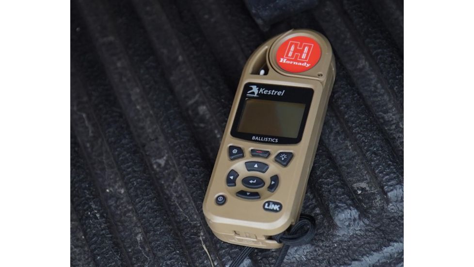 Kestrel 5700 Ballistics Weather Meter with Hornady 4DOF LiNK, Sand, 5.0 x 1.9 x 1.1 in, 0857HLSND