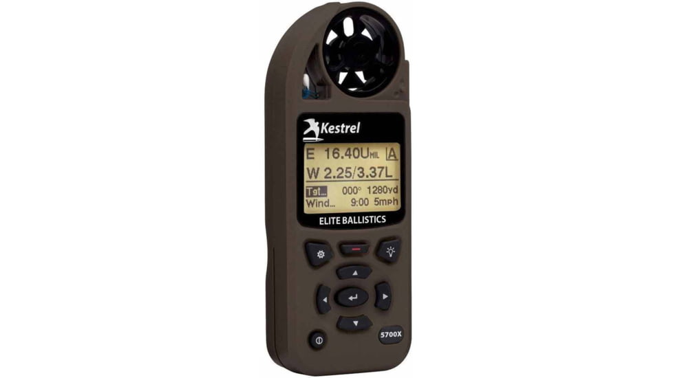 Kestrel 5700x Elite W/ Applied Ballistics Flat Dark Earth
