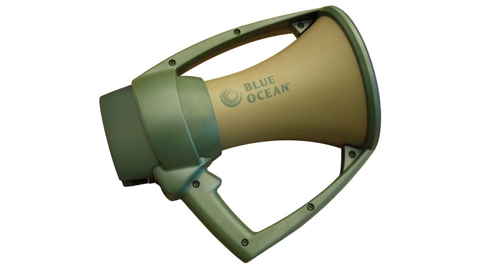 Kestrel Blue Ocean Rugged Megaphone, Tan/Olive, 0100MIL
