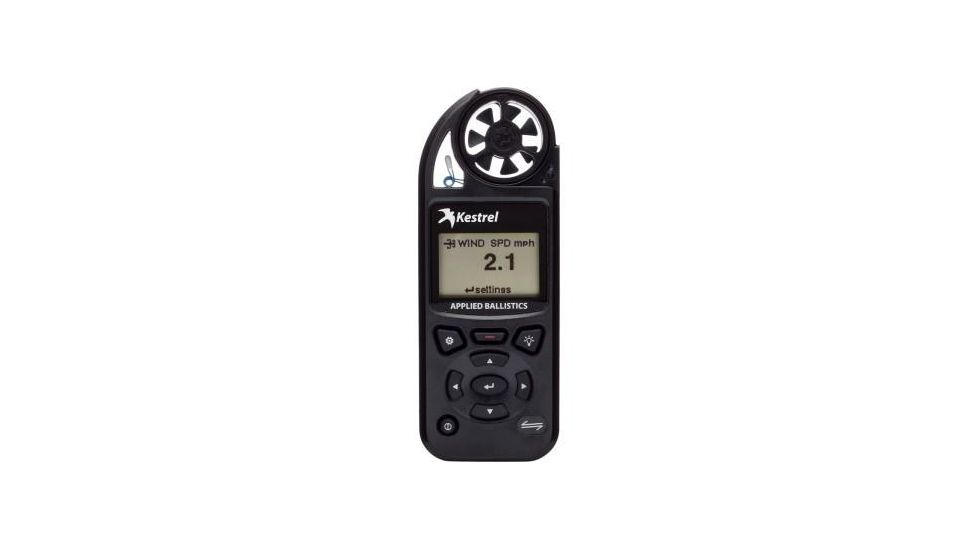 Kestrel Elite Weather Meter with Applied Ballistics with LiNK, Black 0857ALBLK
