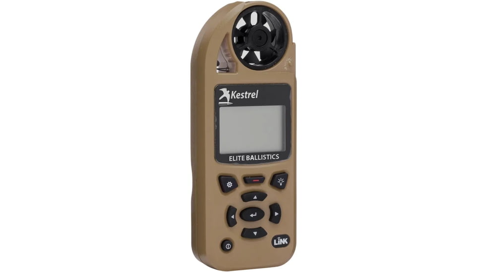 Kestrel Elite Weather Meter with Applied Ballistics with LiNK, Desert Tan, 0857ALTAN