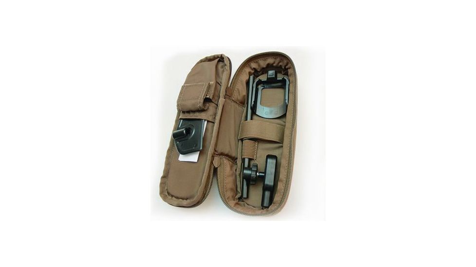 Kestrel Rotating Vane Mount and Tactical MOLLE Carry Case, HST Series, Berry Compliant for Kestrel 5000 Series, Black, 0783