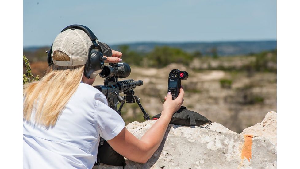 Kestrel Ruger 5700 Ballistics Weather Meter with LiNK, Black, 5.0 x 1.9 x 1.1 in, 0857BLBLK-RUG