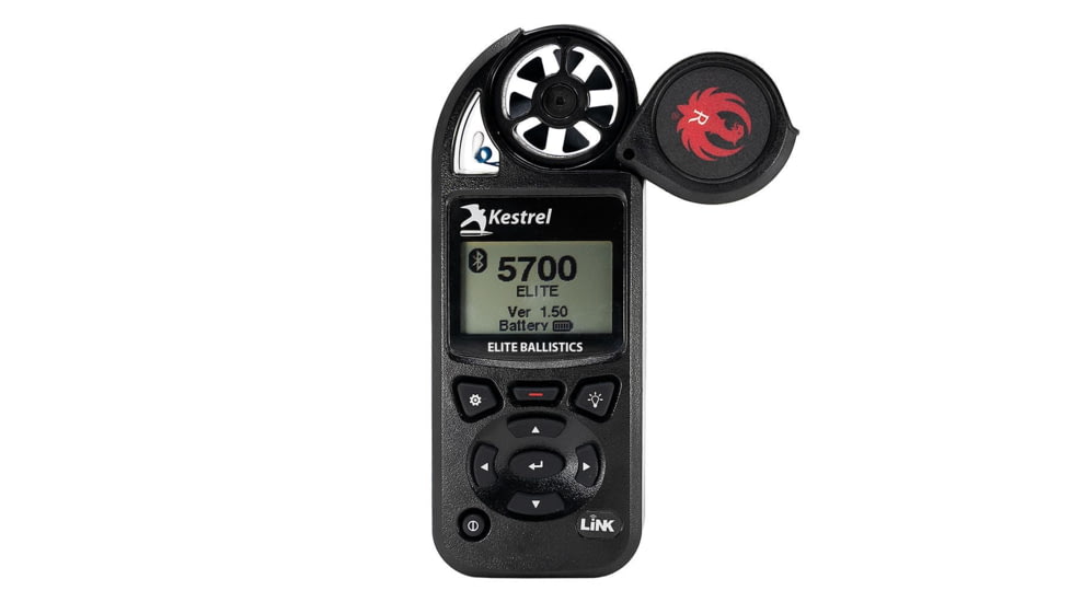 Kestrel Ruger 5700 Elite Weather Meter w/Applied Ballistics/LiNK, Black, 0857ALBLK-RUG