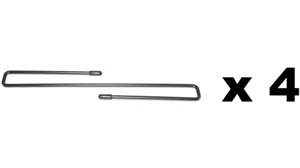 Kexuan Safe Shelf Handgun Hangers, Set of 5, Black, PTHG