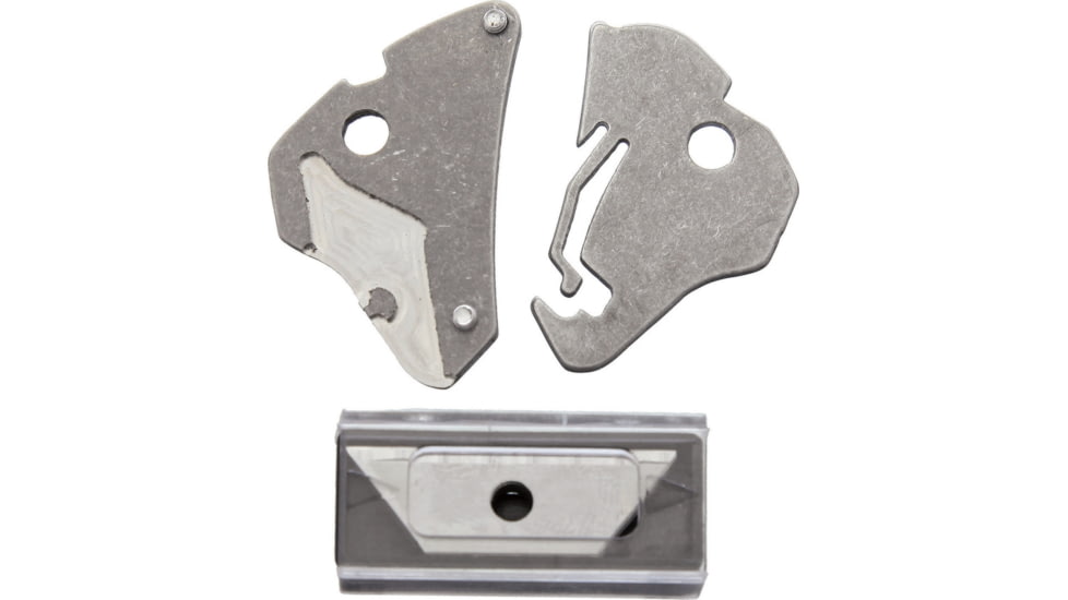 KeyBar Utility Tool Insert, Utility Tool With Titanium Body And Steel Blade, Includes Ten Replacement Blades, Blade Can Be Removed Without Having To Disassemble Your Keybar, UT-TL