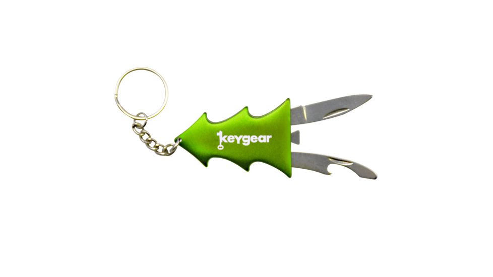 KeyGear Pine Tree Multi-Tool,Green 50-KEY0022-37