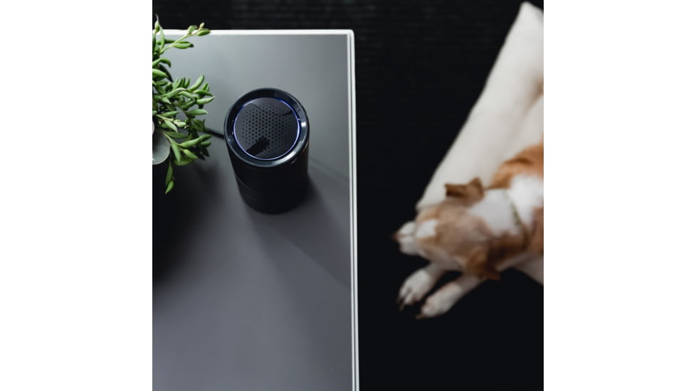 KeySmart CleanLight Portable UV Air Purifier, Black, KS917-BLK