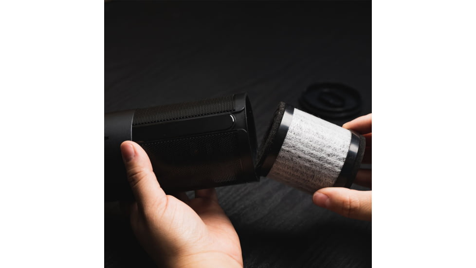 KeySmart CleanLight Portable UV Air Purifier, Black, KS917-BLK