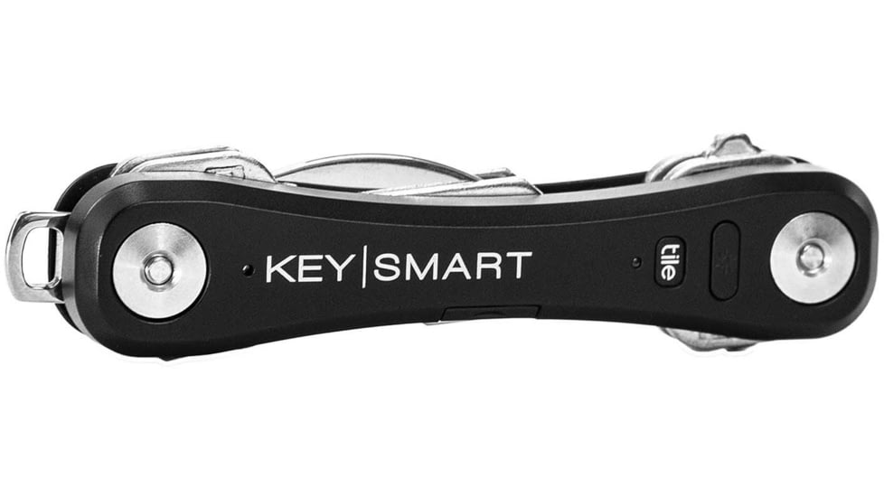 KeySmart Pro w/ Tile Smart Location, Black, KS411-BLK