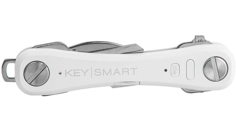 KeySmart Pro w/ Tile Smart Location, white, KS411-WHT
