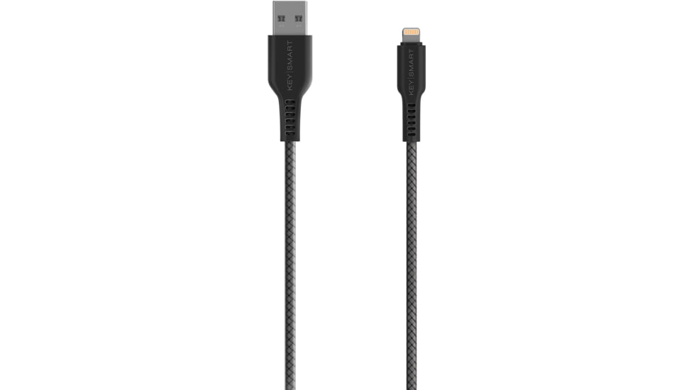 KeySmart Rugged USB Charge Cable; Lightning Connector, KS354