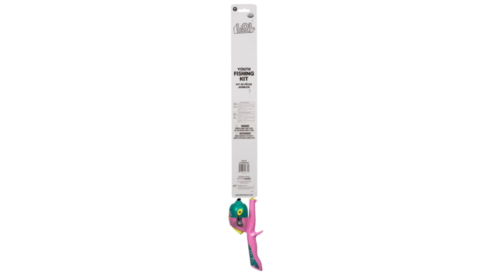 Kid Casters L.O.L. Surprise Youth Fishing Kit, Multicolor, LOLREG20