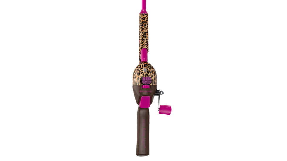 Kid Casters Leopard Tangle-FREE Fishing Combo, KCSNTLEOPARD