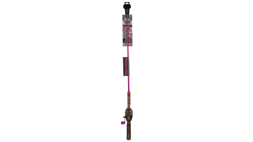 Kid Casters Leopard Tangle-FREE Fishing Combo, KCSNTLEOPARD
