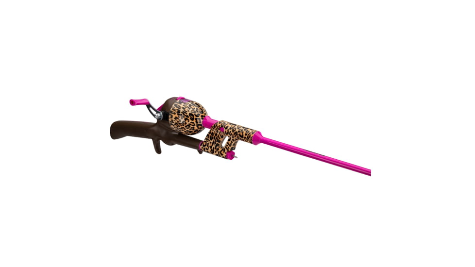Kid Casters Leopard Tangle-FREE Fishing Combo, KCSNTLEOPARD