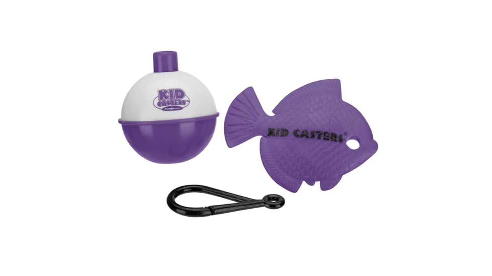 Kid Casters Neon Tangle-FREE Fishing Combo, KCSNTNEON