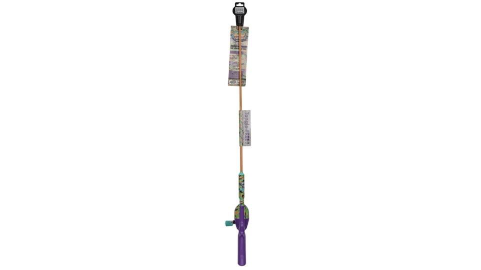 Kid Casters Neon Tangle-FREE Fishing Combo, KCSNTNEON