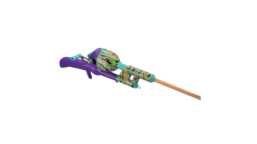 Kid Casters Neon Tangle-FREE Fishing Combo, KCSNTNEON