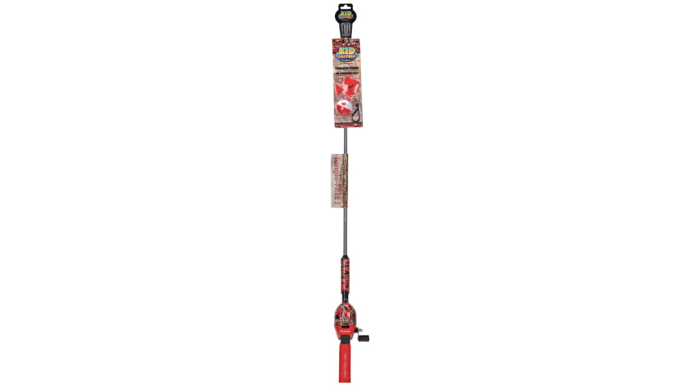 Kid Casters Red Tangle-FREE Fishing Combo, KCSNTRED