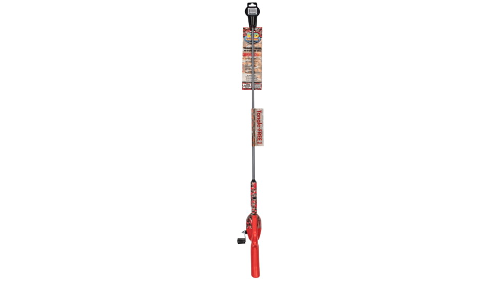 Kid Casters Red Tangle-FREE Fishing Combo, KCSNTRED