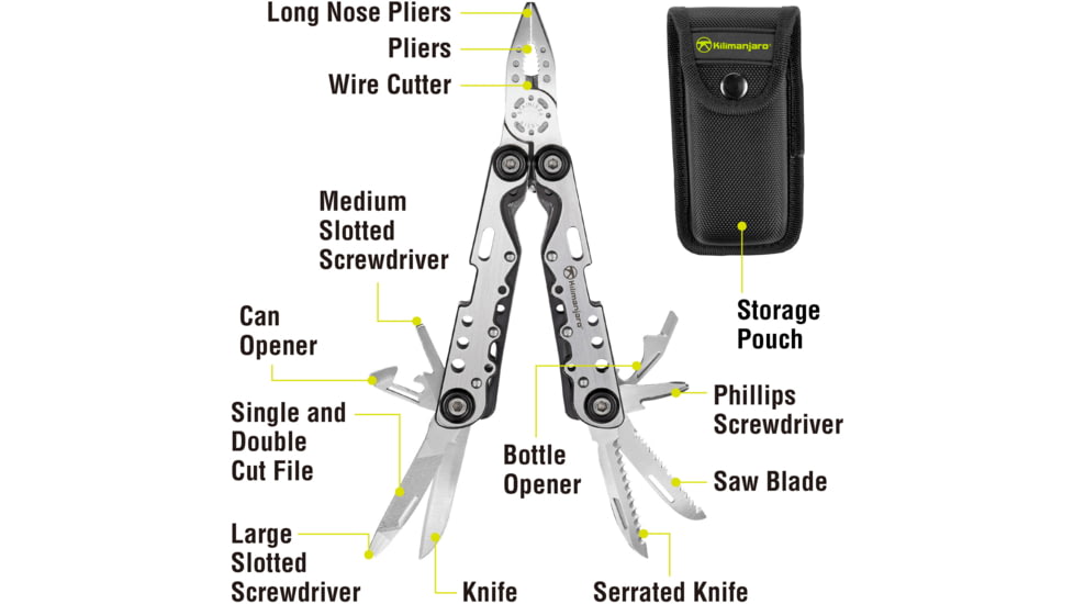Kilimanjaro Gear Ballast Multi Tool,Plain KJ910052