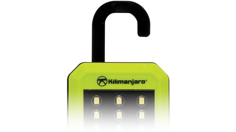 Kilimanjaro Gear LED Compact Worklight, Green, 250 Lumens, 3 AAA Included KJ910082