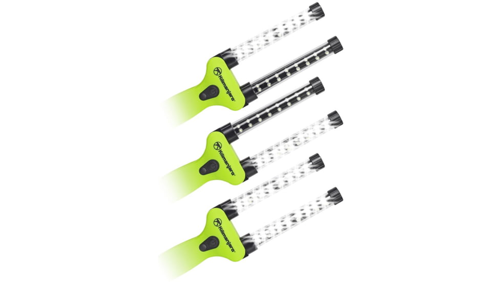 Kilimanjaro Gear LED Roto Lite, Green, 180 Lumens, 3 AA Included KJ910077